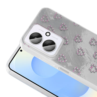 Xiaomi C65 Kılıf Kamera Korumalı Figürlü Zore Ponti Silikon Kapak Beyaz
