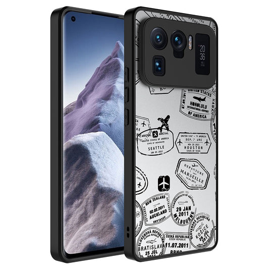 Xiaomi Mi 11 Ultra Kılıf Aynalı Desenli Kamera Korumalı Parlak Zore Mirror Kapak Seyahat