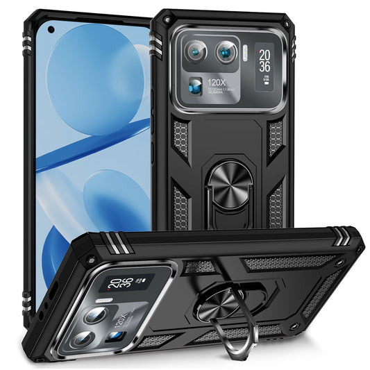 Xiaomi Mi 11 Ultra Kılıf Zore Vega Kapak Siyah