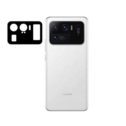 Xiaomi Mi 11 Ultra Zore 3D Kamera Camı Siyah