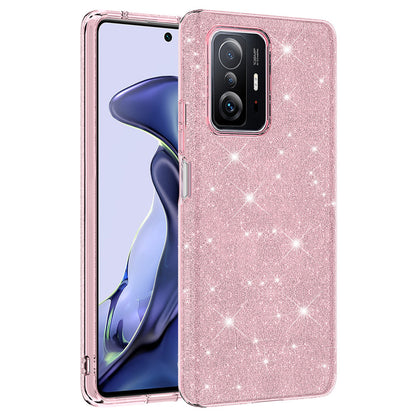 Xiaomi Mi 11T 5G Kılıf Zore Shining Silikon Gümüş