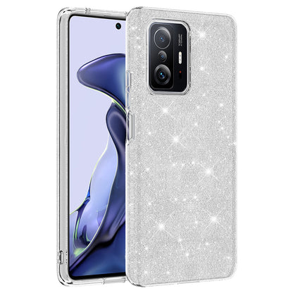 Xiaomi Mi 11T 5G Kılıf Zore Shining Silikon Gümüş