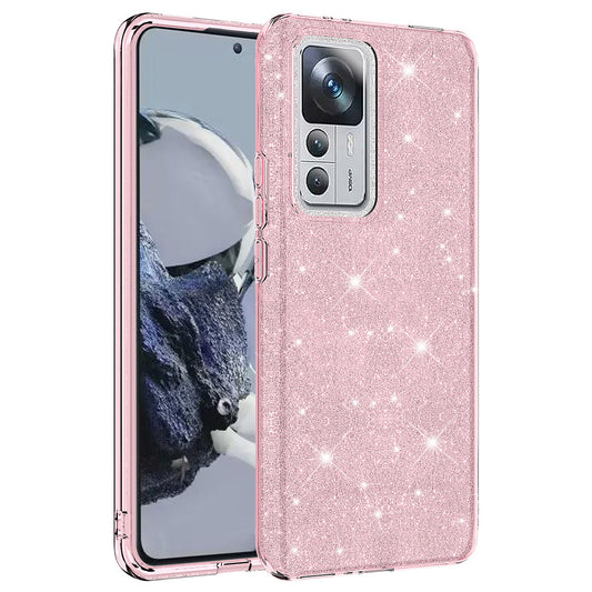Xiaomi Mi 12T Kılıf Zore Shining Silikon Pembe