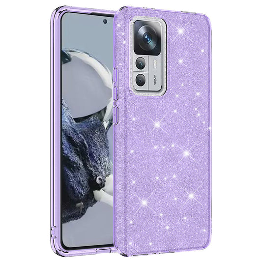 Xiaomi Mi 12T Kılıf Zore Shining Silikon Mor