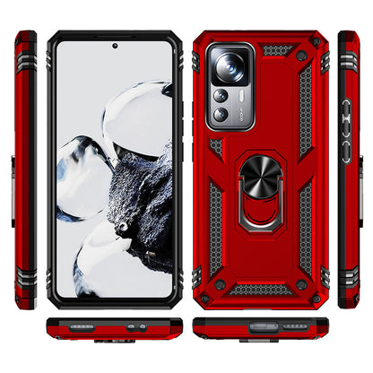 Xiaomi Mi 12T Pro Kılıf Zore Vega Kapak Kırmızı