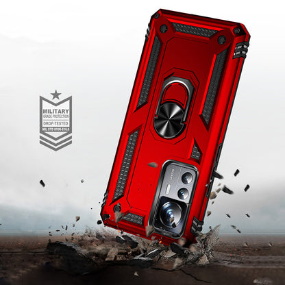 Xiaomi Mi 12T Pro Kılıf Zore Vega Kapak Mavi
