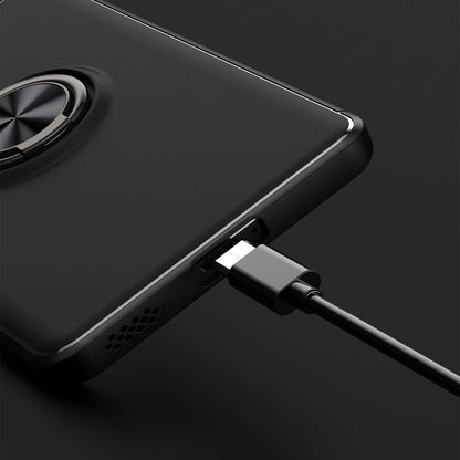 Xiaomi Mi 13 Lite Kılıf Zore Ravel Silikon Kapak Siyah-Mavi