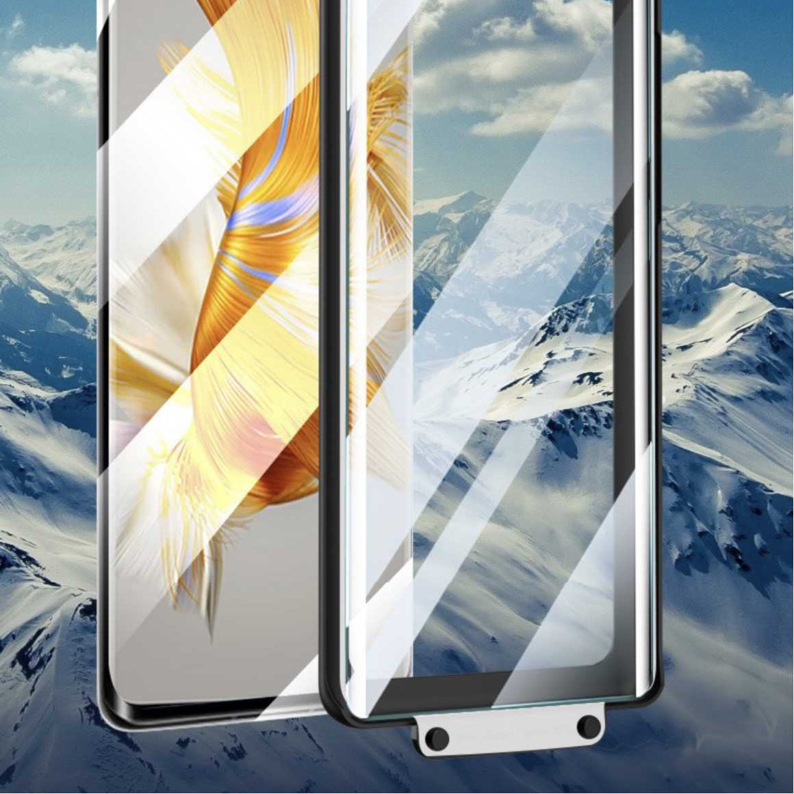 Xiaomi Mi 13 Ultra Zore Kolay Uygulama Aparatlı Easy Body Ekran Koruyucu Siyah