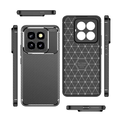 Xiaomi Mi 14 Pro Kılıf Zore Negro Silikon Kapak Siyah
