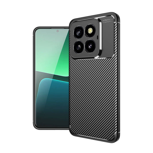 Xiaomi Mi 14 Pro Kılıf Zore Negro Silikon Kapak Siyah