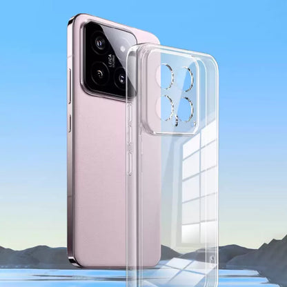 Xiaomi Mi 14 Pro Kılıf Zore Süper Silikon Kapak Şeffaf