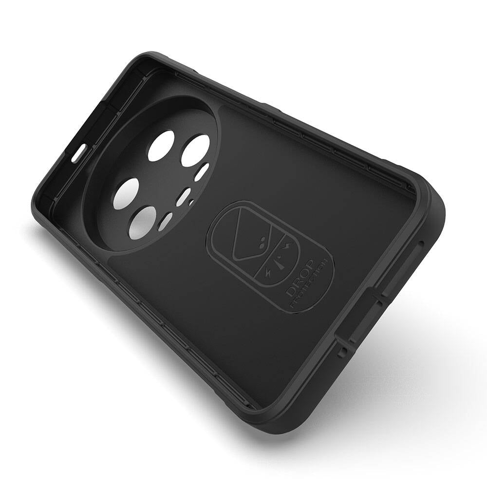 Xiaomi Mi 14 Ultra Kılıf Esnek TPU Oyuklu Arka Yüzey Tasarımlı Zore Etnik Silikon Kapak Lacivert