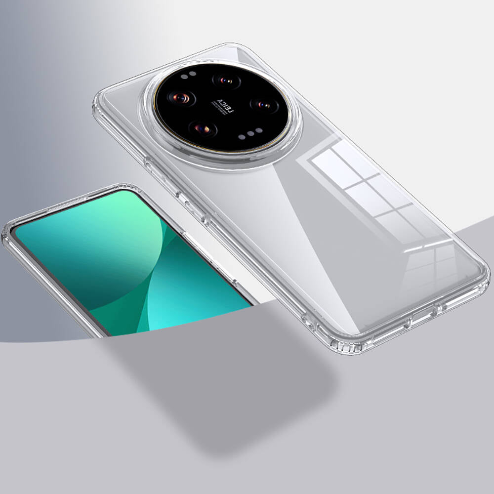 Xiaomi Mi 14 Ultra Kılıf Zore Volks Kapak Renksiz