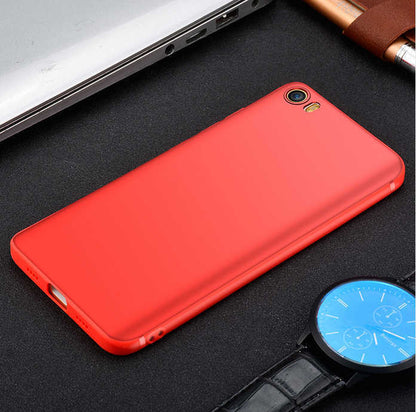 Xiaomi Mi 5S Kılıf Zore İmax Silikon Kamera Korumalı Kırmızı