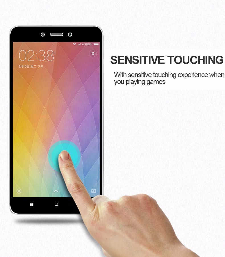 Xiaomi Mi 5S Plus Zore Ekranı Tam Kaplayan Düz Cam Koruyucu Siyah