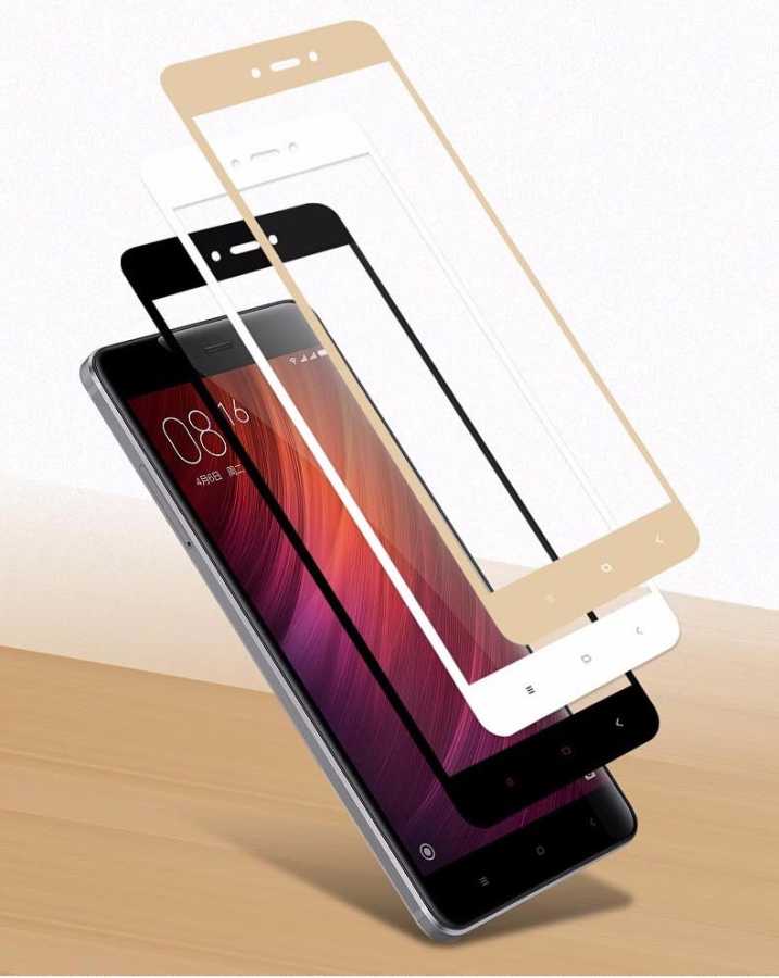 Xiaomi Mi 5S Plus Zore Ekranı Tam Kaplayan Düz Cam Koruyucu Siyah