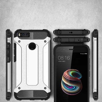 Xiaomi Mi 5X Kılıf Zore Crash Silikon Kapak Gri