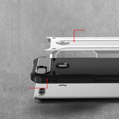 Xiaomi Mi 5X Kılıf Zore Crash Silikon Kapak Gri