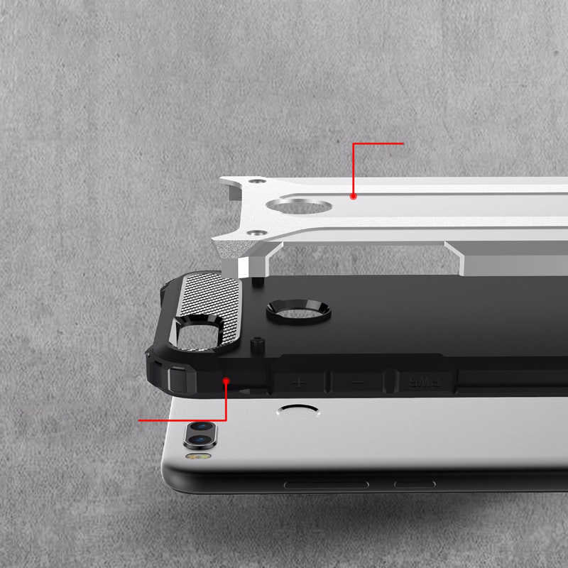Xiaomi Mi 5X Kılıf Zore Crash Silikon Kapak Mavi