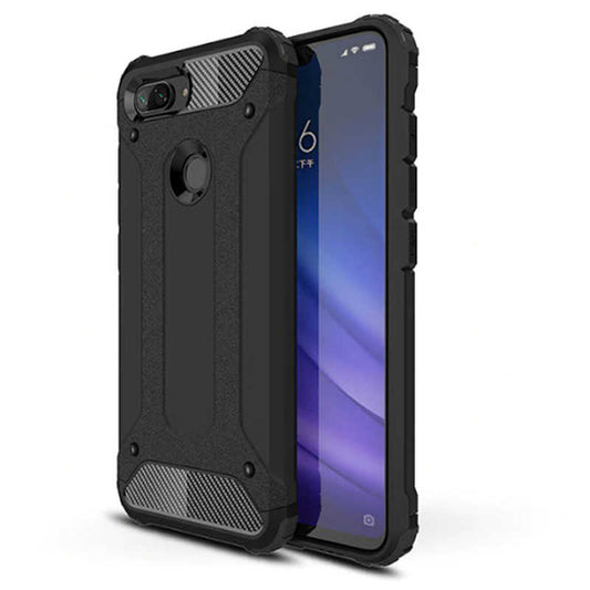 Xiaomi Mi 5X Kılıf Zore Crash Silikon Kapak Siyah