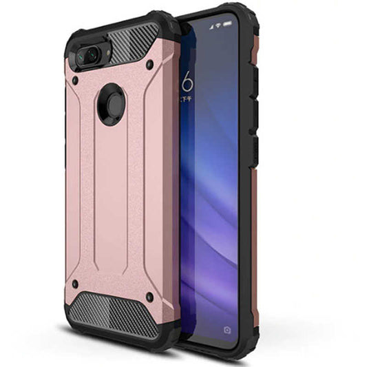 Xiaomi Mi 5X Kılıf Zore Crash Silikon Kapak Rose Gold