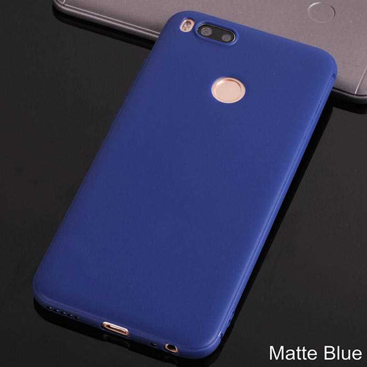 Xiaomi Mi 5X Kılıf Zore İmax Silikon Kamera Korumalı Lacivert