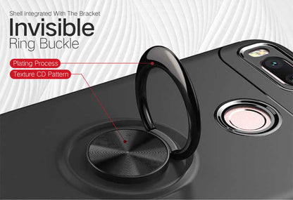 Xiaomi Mi 5X Kılıf Zore Ravel Silikon Kapak Siyah-Mavi