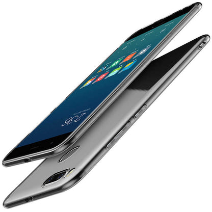 Xiaomi Mi 6 Kılıf Zore Süper Silikon Kapak Renksiz