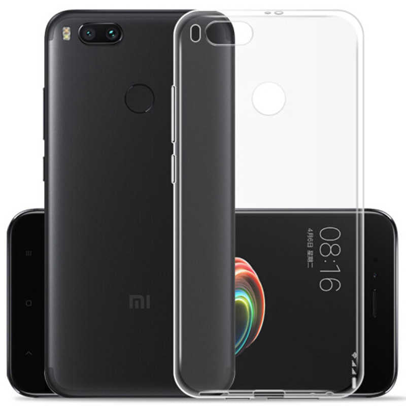 Xiaomi Mi 6 Kılıf Zore Süper Silikon Kapak Renksiz