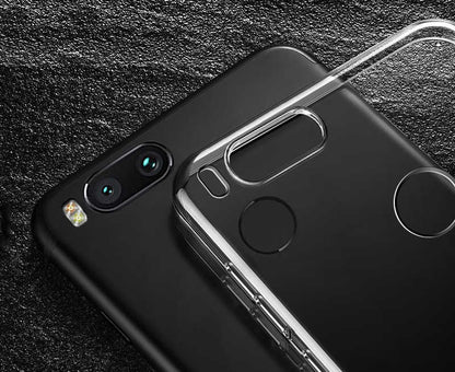 Xiaomi Mi 6 Kılıf Zore Süper Silikon Kapak Renksiz
