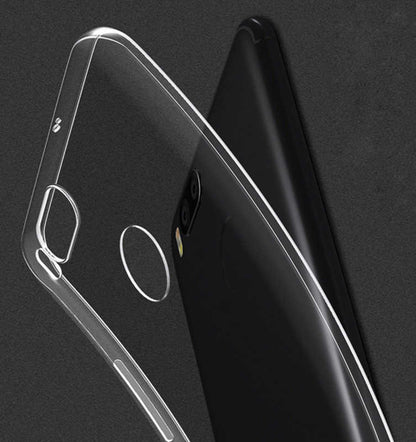 Xiaomi Mi 6 Kılıf Zore Süper Silikon Kapak Renksiz