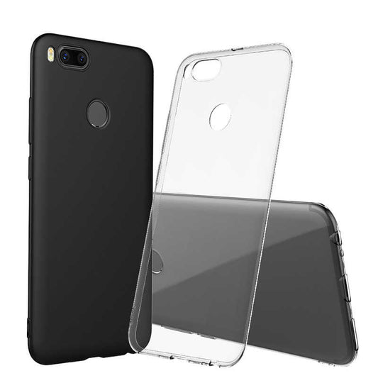 Xiaomi Mi 6 Kılıf Zore Süper Silikon Kapak Renksiz