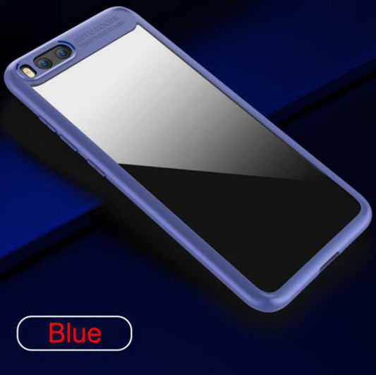 Xiaomi Mi 6 Kılıf Zore Buttom Kapak Mavi