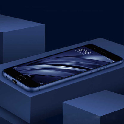 Xiaomi Mi 6 Kılıf Zore İmax Silikon Kamera Korumalı Lacivert