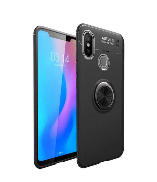Xiaomi Mi 6X Kılıf Zore Ravel Silikon Kapak Siyah