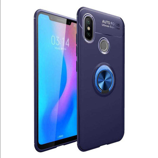 Xiaomi Mi 6X Kılıf Zore Ravel Silikon Kapak Mavi