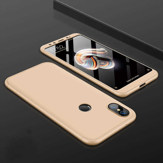 Xiaomi Mi 8 Kılıf Zore Ays Kapak Gold