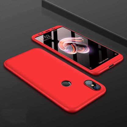 Xiaomi Mi 8 Kılıf Zore Ays Kapak Kırmızı