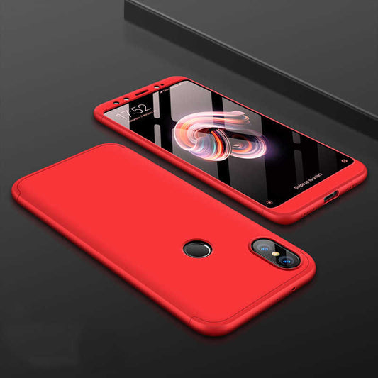 Xiaomi Mi 8 Kılıf Zore Ays Kapak Kırmızı