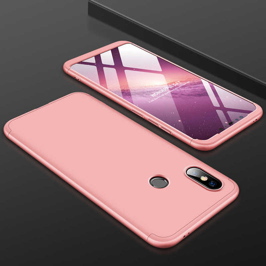 Xiaomi Mi 8 Kılıf Zore Ays Kapak Rose Gold