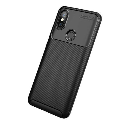 Xiaomi Mi 8 Kılıf Zore Negro Silikon Kapak Siyah