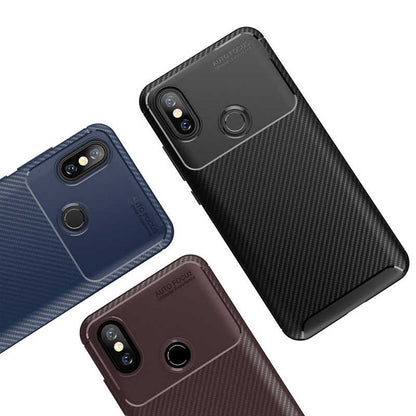 Xiaomi Mi 8 Kılıf Zore Negro Silikon Kapak Siyah