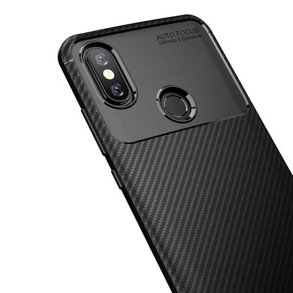 Xiaomi Mi 8 Kılıf Zore Negro Silikon Kapak Siyah