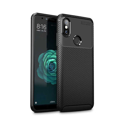 Xiaomi Mi 8 Kılıf Zore Negro Silikon Kapak Siyah