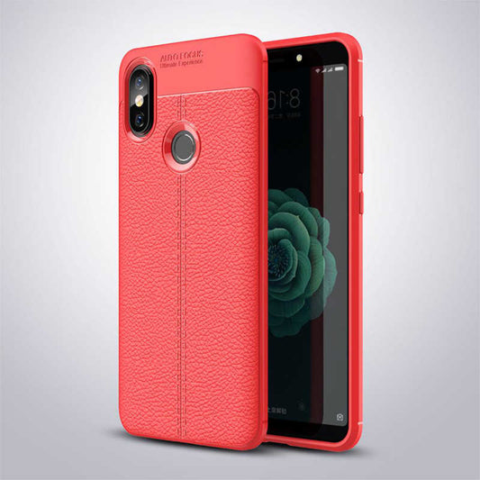 Xiaomi Mi 8 Kılıf Zore Niss Silikon Kapak Kırmızı