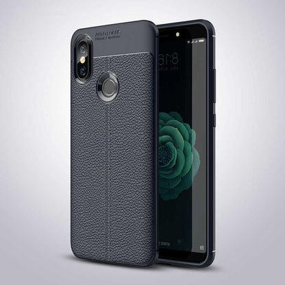 Xiaomi Mi 8 Kılıf Zore Niss Silikon Kapak Lacivert