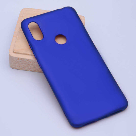 Xiaomi Mi 8 Kılıf Zore Premier Silikon Kapak Saks Mavi