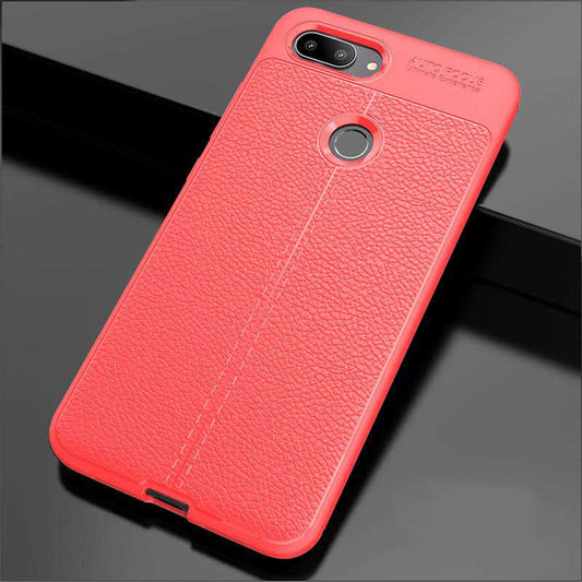 Xiaomi Mi 8 Lite Kılıf Zore Niss Silikon Kapak Kırmızı