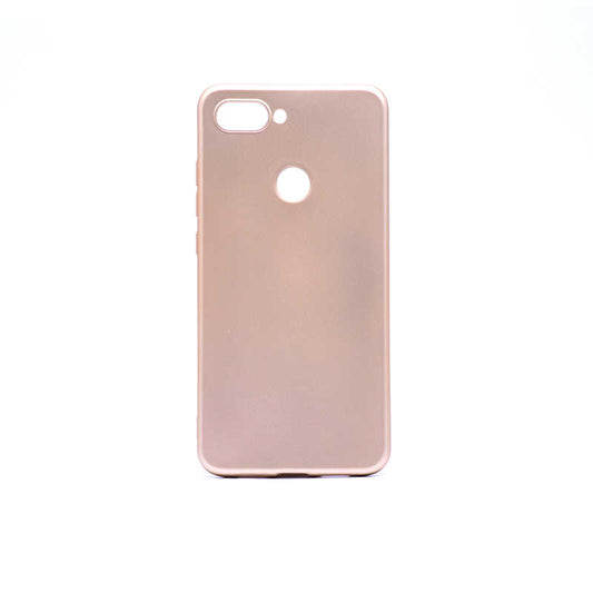 Xiaomi Mi 8 Lite Kılıf Zore Premier Silikon Kapak Gold