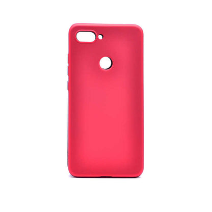 Xiaomi Mi 8 Lite Kılıf Zore Premier Silikon Kapak Kırmızı